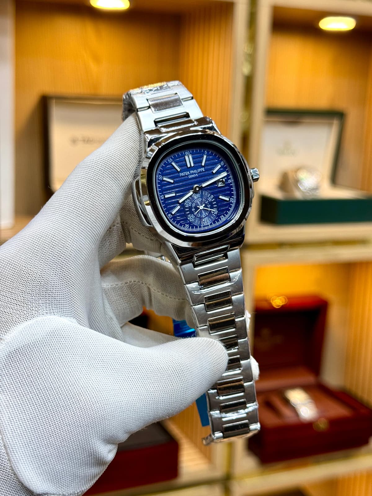 Patek Philippe blue DS-1